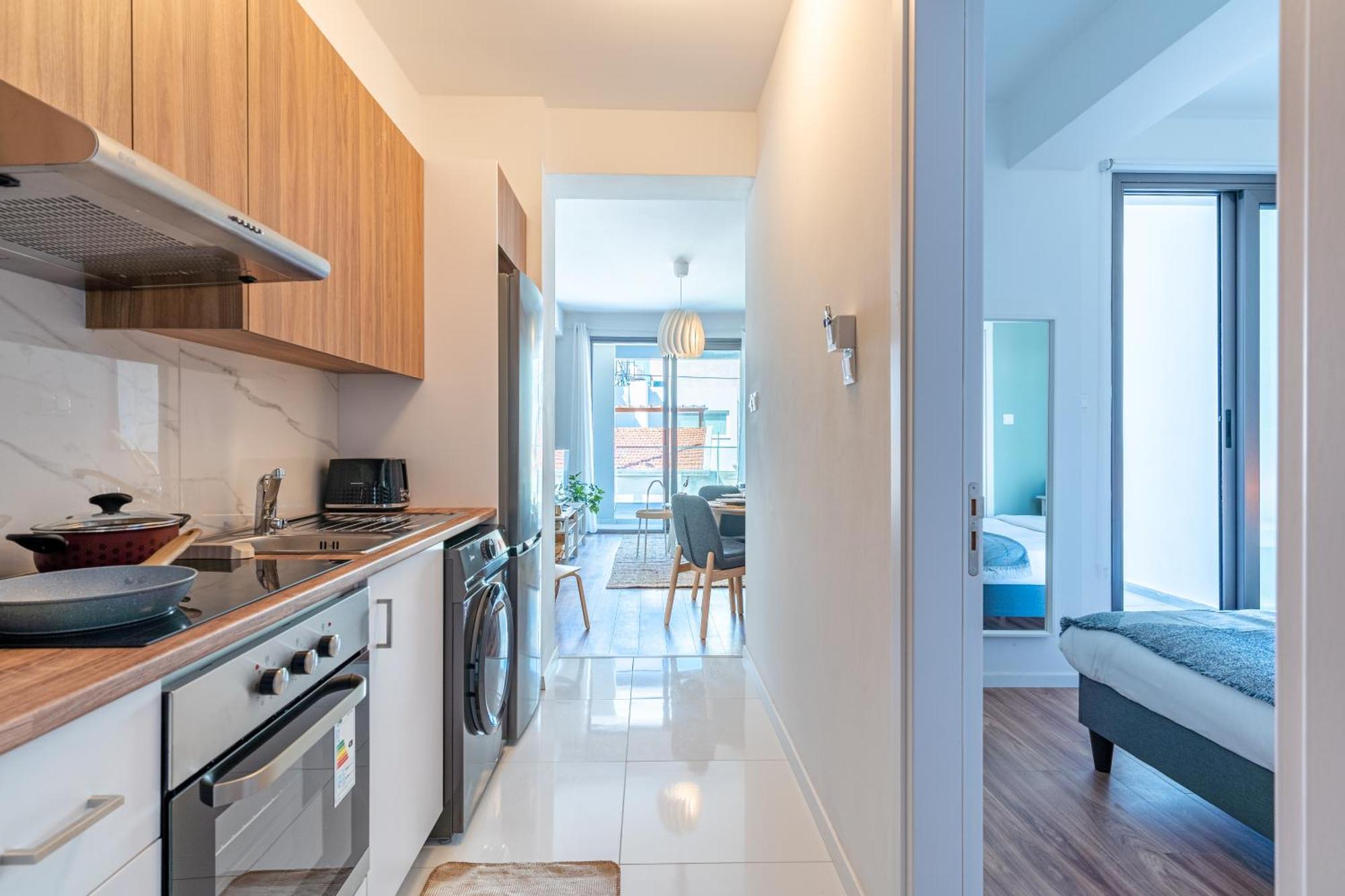 Arion 1-Bedroom Apartment In Larnaca Exterior foto